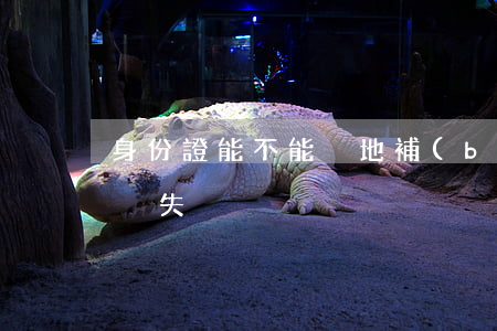 身份證能不能異地補(bǔ)辦（身份證怎么掛失）