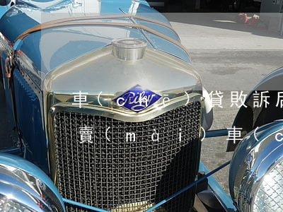 車(chē)貸敗訴后多久會(huì)拍賣(mài)（車(chē)貸逾期拍賣(mài)牌照會(huì)留下嗎）