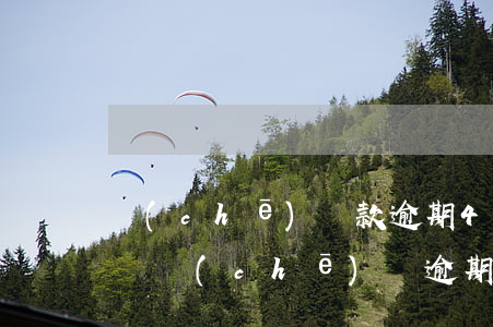 車(chē)貸款逾期4個(gè)月怎么辦(車(chē)貸逾期4天后果嚴(yán)重嗎)