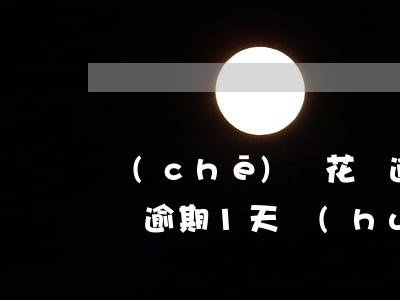 車(chē)貸花唄逾期一天影響房貸嗎(花唄逾期1天會(huì)影響以后買(mǎi)車(chē)買(mǎi)房貸款嗎?)