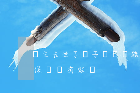 車主去世了車子沒過戶能辦保險嗎(車主去世保險還有效嗎)