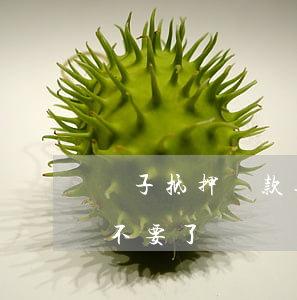 車子抵押貸款逾期了怎么辦（抵押車貸逾期車不要了）