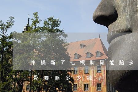 車禍斷了七根肋骨能賠多少錢(車禍斷七根肋骨要賠多少錢)
