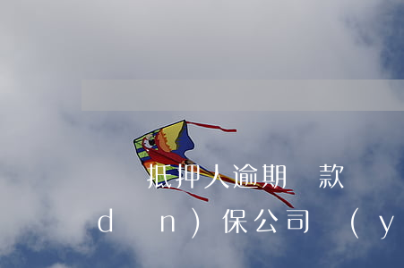 車貸抵押人逾期還款(車貸逾期金額還了擔(dān)保公司應(yīng)當(dāng)還車嗎?)