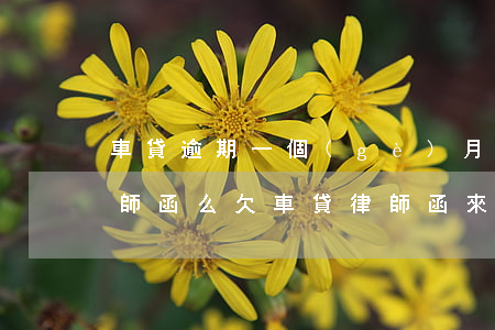 車貸逾期一個(gè)月會(huì)寄律師函么(欠車貸律師函來了后果嚴(yán)重嗎)