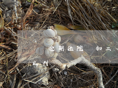 車貸逾期法院劃扣工資行嗎 車貸逾期法院怎么判罰