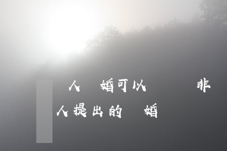 軍人離婚可以訴訟嗎(非軍人對(duì)軍人提出的離婚訴訟)