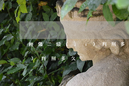 輕傷二級(jí)判刑多久(輕傷二級(jí)判刑多久)