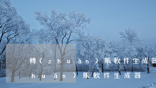 轉(zhuǎn)賬軟件生成器(微信轉(zhuǎn)賬軟件生成器)