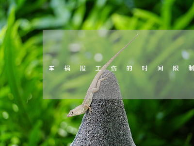 车祸报工伤的时间限制