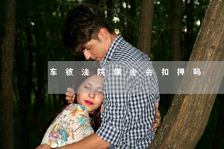 车被法院保全会扣押吗