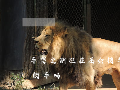 车贷逾期现在还会锁车嘛-贷款买车逾期会锁车吗