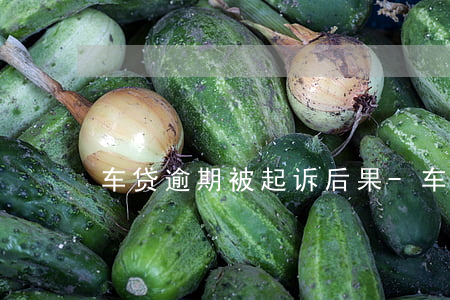 车贷逾期被起诉后果-车贷逾期被诉讼