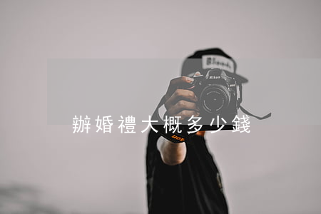 辦婚禮大概多少錢
