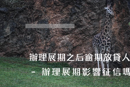 辦理展期之后逾期放貸人有責(zé)任嗎-辦理展期影響征信嗎