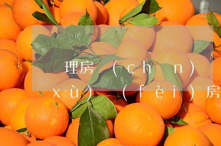 辦理房產(chǎn)繼承需要什么手續(xù)費(fèi)(房產(chǎn)繼承需要什么手續(xù)費(fèi)用)