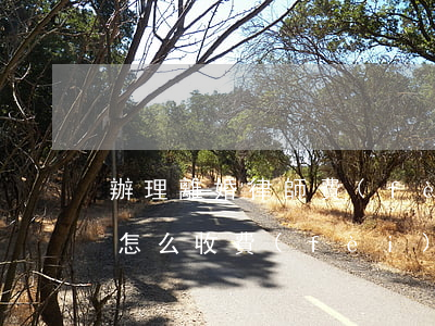 辦理離婚律師費(fèi)用多少(離婚律師怎么收費(fèi)用標(biāo)準(zhǔn))