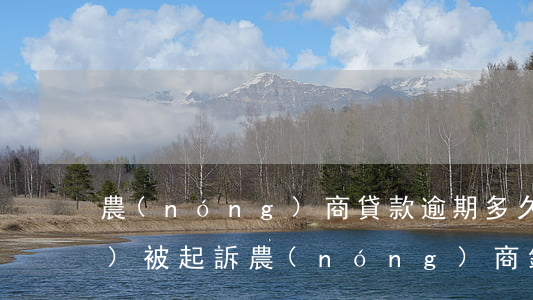 農(nóng)商貸款逾期多久會(huì)被起訴 農(nóng)商銀行貸款逾期多久時(shí)間起訴法院,不受理