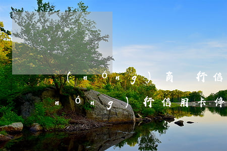 農(nóng)商銀行信用社停息掛賬(農(nóng)行信用卡停息掛賬條件)