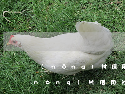 農(nóng)村信用社貸款逾期咋辦(農(nóng)村信用社貸款逾期咋辦)