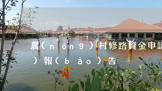 農(nóng)村修路資金申請(qǐng)報(bào)告