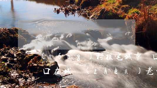 農(nóng)村祖宅城市戶口可以繼承嗎(戶口在城鎮(zhèn),老家的宅基地可以繼承嗎)