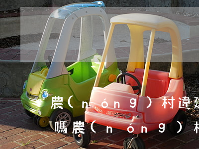 農(nóng)村違建被違法拆除可以賠償嗎(農(nóng)村違建房必須拆嗎)
