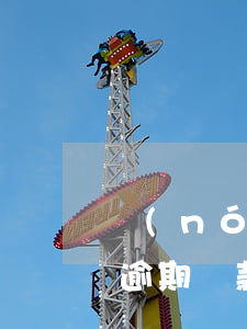 農(nóng)業(yè)銀行信用卡分期逾期還款后果-農(nóng)業(yè)銀行信用卡分期逾期還款后果是什么