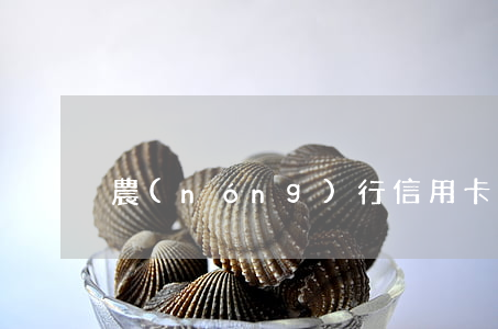 農(nóng)行信用卡逾期2W怎么辦
