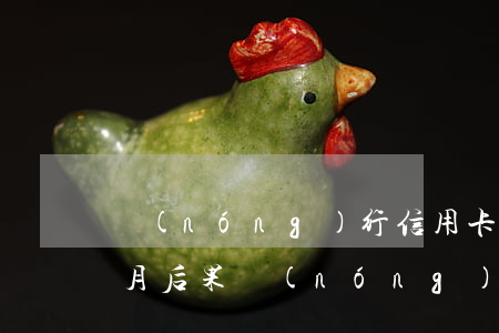 農(nóng)行信用卡逾期3個(gè)月后果(農(nóng)商銀行信用卡逾期一天會(huì)有不良記錄嗎)