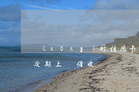 農(nóng)行信用卡逾期上門了 銀行卡逾期上門催收
