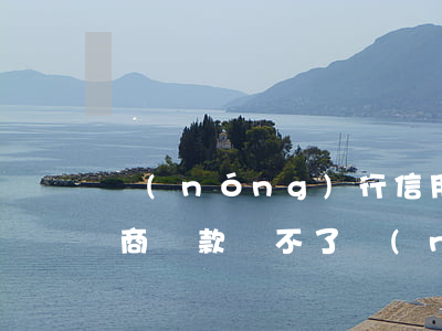 農(nóng)行信用卡逾期協(xié)商還款辦不了（農(nóng)行信用卡逾期協(xié)商還款辦不了）