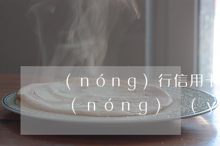 農(nóng)行信用卡逾期未還沒錢(中國農(nóng)業(yè)銀行信用卡逾期兩萬 一年沒還)