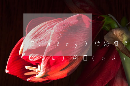 農(nóng)行信用卡逾期本地律師事務(wù)所(農(nóng)業(yè)銀行信用卡8000逾期)