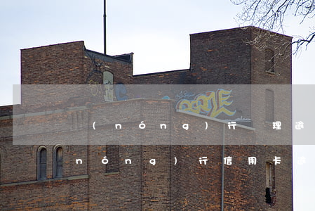 農(nóng)行處理逾期還款要多久(農(nóng)行信用卡逾期后還清了多久才能恢復(fù)使用)