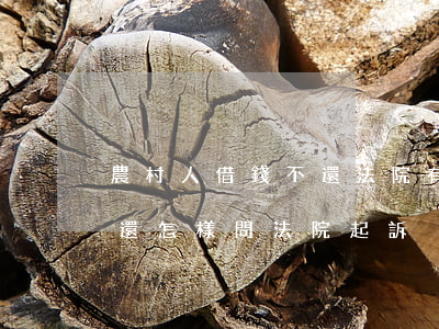 農村人借錢不還法院有什么辦法（農村借錢不還怎樣問法院起訴）
