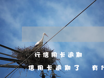 農行信用卡逾期說會報案(農業(yè)銀行信用卡逾期了會有什么后果?)