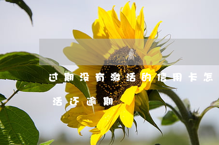 过期没有激活的信用卡怎么激活（信用卡没激活还逾期）