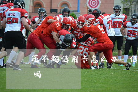 还不起信用卡怎么办-信用卡还不上会坐牢吗