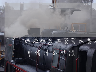 违法拖欠工资可以要求补偿金吗(拖欠工资可申请什么补偿)
