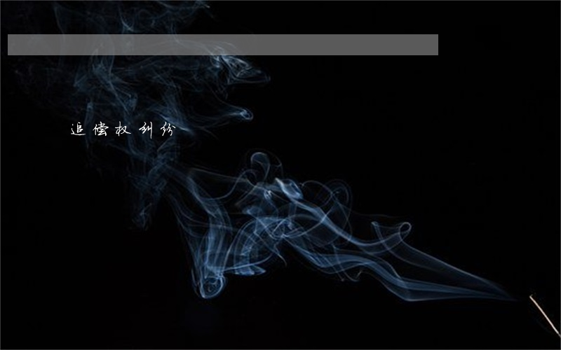 追偿权纠纷
