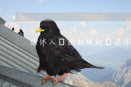 退休人員逾期被起訴（退休人員逾期被起訴）