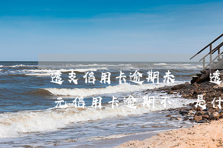 透支信用卡逾期未歸還 透支一萬(wàn)元信用卡逾期不還是什么罪