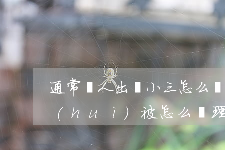 通常軍人出軌小三怎么處理（軍婚女方出軌會(huì)被怎么處理）