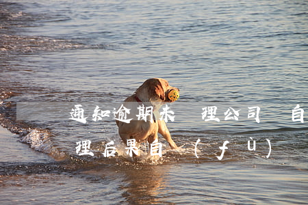 通知逾期未辦理公司將自行處置-逾期未辦理后果自負(fù)
