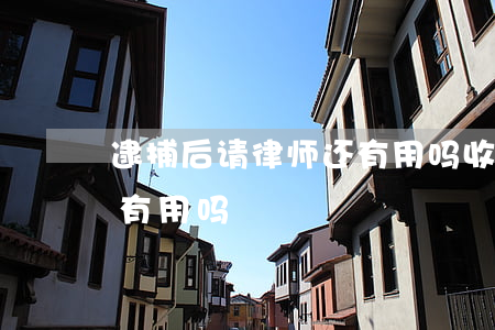 逮捕后请律师还有用吗(收到逮捕令后请律师有用吗)
