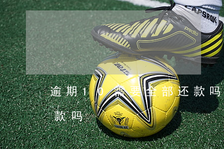 逾期10需要全部还款吗(逾期10天还能贷款吗)