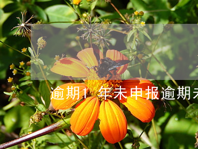 逾期1年未申报 逾期未申报扣几分