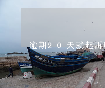 逾期20天就起訴嗎(逾期20天會怎么樣)