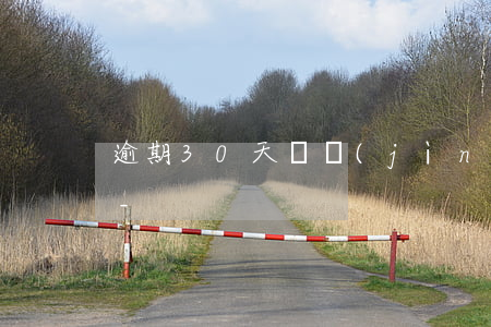 逾期30天還進(jìn)去還能刷出來嗎-
